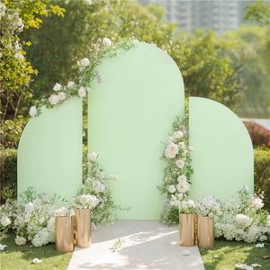 Housse d'arche de mariage double face ajustée pour cadre d'arche, décoration de fête d'anniversaire ou de baby shower (cadre non inclus) - Product Image 2