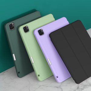 Coque fine pour <span class=keywords><strong>iPad</strong></span> <span class=keywords><strong>Pro</strong></span> <span class=keywords><strong>11</strong></span> <span class=keywords><strong>pouces</strong></span> <span class=keywords><strong>2021</strong></span> Support <span class=keywords><strong>iPad</strong></span> 2nd Pencil Charging Pair - Product Image 2
