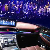 ATM05-18RS Lumière d'ambiance pour voiture Symphony, bande de fibres optiques en acrylique, décoration intérieure, lumière d'ambiance