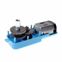 Moteur à engrenages en métal à arbre unique 3V-6V pour réducteur de vitesse de véhicule intelligent Kits de robotique de moteur TT de Robot tout en métal/demi-métal