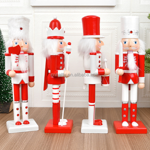 Soldado Cascanueces de Madera para Decoración Navideña al por Mayor, Adorno de Mesa, Regalo de Navidad - Product Image 1