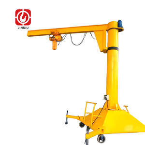 कम कीमत 3 टी मिनी घूर्णन जीब क्रेन स्लीविंग निर्माण जिब क्रेन - Product Image 2