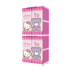 Mini armoire compacte multifonctionnelle mettant en scène les personnages préférés de la licence MSC, présentant vos héros de dessins animés célèbres. - Product Image 4