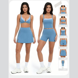 New Women's High Waist A-line <b>Skirt</b> Quick-Dry Breathable Sports <b>Skirt</b> Running Training Anti-Exposure Comfortable Tennis <b>Skirt</b> - Product Image 2