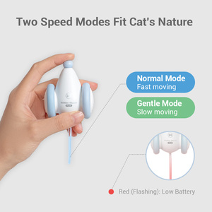 Per Cheerble 2024 eco-friendly PVC Smart Running giocattoli per gatti moderno Sport e moda natale popolare a forma di topo giocattolo per gatti - Product Image 5