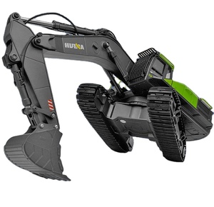 2023 haute qualité <span class=keywords><strong>HUINA</strong></span> <span class=keywords><strong>1593</strong></span> <span class=keywords><strong>RC</strong></span> pelle 1/14 échelle 2.4G Simulation pelle moulé sous pression Construction alliage camion d'ingénierie - Product Image 3