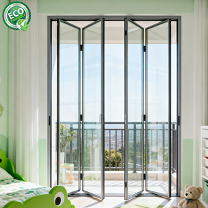 ประตูกระจกอลูมิเนียมบานเลื่อนแบบบางสำหรับบ้านและโรงแรมสำนักงาน - Product Image 6