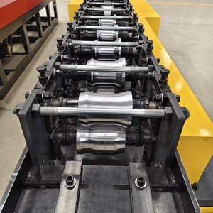 เครื่องขึ้นรูปแผ่นม้วนประตูม้วนแบบควบคุมด้วย PLC ความเร็วสูง สำหรับเหล็กกล้าคาร์บอน/อะลูมิเนียม/สแตนเลส - Product Image 6