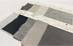 ヨーロピアンフラックス リネン生地 サステナブル 通気性 天然オーガニック 純粋リネン 170GSM 100%リネン 80色在庫あり - Product Image 3