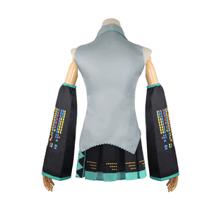 Disfraz de Halloween de Anime Japonés para Principiantes, Vestido Midi Japonés de Miku Futura para Mujer - Product Image 2