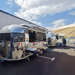 Fully Equipped Food truck Fast Food <b>Cart</b> Mobile Square Catering Concession Food Trailers With Full <b>Kitchen</b> - Product Image 2