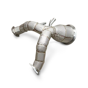 Pour Audi Q8 3.0T 2021-2024 avec bande de tuyau de descente isolée OPF/DPF catalyseur haute Performance d'échappement réglage Performance de course - Product Image 3