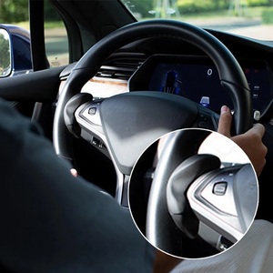 Booster <span class=keywords><strong>de</strong></span> volant <span class=keywords><strong>de</strong></span> voiture, poignée antidérapante Spinner <span class=keywords><strong>de</strong></span> volant à une main pour assistance à la conduite pour Tesla - Product Image 4