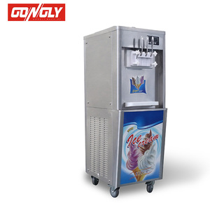 La crème glacée molle commerciale de <span class=keywords><strong>yaourt</strong></span> de service faisant la machine aromatise l'acier inoxydable mélangé par machine 3 160kg de crème glacée molle de service <span class=keywords><strong>du</strong></span> CE ETL - Product Image 3