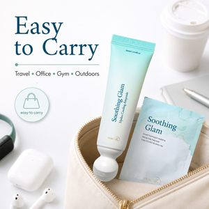 Korean skincare Korean Skin Care Instant Calm Dropshipping Aloe Deep Repair <b>Serum</b> Sea Grape Youngme Glam Cooling Ampoule 30mL - Product Image 2