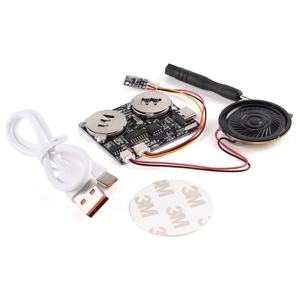 Módulo de Audio Descargable DIY <span class=keywords><strong>para</strong></span> Grabación de Voz, Chip de Altavoz <span class=keywords><strong>para</strong></span> Música en Tarjetas de Felicitación - Product Image 1