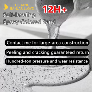 Một cửa dịch vụ Epoxy terrazzo màu cát tự san lấp mặt bằng sàn sơn Hệ Thống Màu cát thạch anh Epoxy lớp phủ sàn - Product Image 2