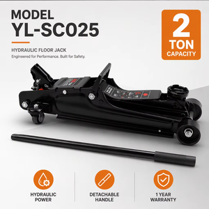 Cric hydraulique <span class=keywords><strong>de</strong></span> sol en acier robuste Antool 2 tonnes avec conception à profil bas et <span class=keywords><strong>chariot</strong></span>, modèle <span class=keywords><strong>3</strong></span> Yon Racing - Product Image 5
