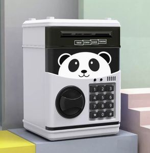 <span class=keywords><strong>Panda</strong></span> salvadanaio elettronico per bambini Cartoon ATM Money Saver moneta banca con scatola di immagazzinaggio sicuro modello di plastica - Product Image 1