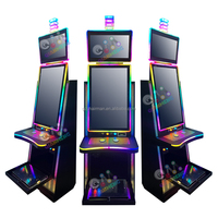 Machine de jeu d'arcade à double écran vertical tactile Qianmen personnalisée de qualité supérieure en métal 32/43 pouces Fire Link Fusion 4 Skill