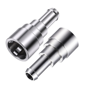 Conector de Refrigerante de 800-409 HP, Macho/Hembra, Tubo de Entrada/Salida de 3/4'', Manguera de 5/8'', Carcasa de Acero Inoxidable, Latón, IP67, Automotriz - Product Image 1