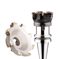 Tête de fraiseuse CNC à Face inclinable pour RPMT, RPMW, EMR, EMRW, 5R, 6R, nez rond, tête de fraiseuse