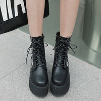 Bottes gothiques en toile d'araignée tendance pour femmes, chaussures de cosplay Vampire Knight pour filles des années 90, talons hauts, chaussures esthétiques forestières pour femmes