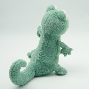 Nuovo Peluche a Forma di Lucertola Verde, Bambola di Peluche Cartoonesca, Simpatica Bambola di Pezza, Regalo per Bambini - Product Image 4