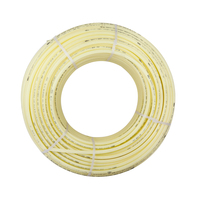 Rouge/bleu filigrane certifié tuyau pex presse raccord en laiton pour al chaude tuyau d'eau froide en plastique plomberie chauffage