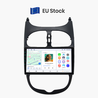 Reproductor de DVD para Auto Junsun, Radio con Android para Peugeot 206 2001-2008, Navegación, Autoradio para Peugeot 206, Unidad Principal, GPS