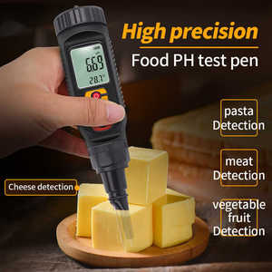 เครื่องวัดค่า <span class=keywords><strong>pH</strong></span> ดิจิตอล Hedao HDSP-PH08 สำหรับชีส ความแม่นยำสูง ตรวจวัดค่า <span class=keywords><strong>pH</strong></span> อาหาร เช่น เนื้อสัตว์ ดิน ขนมปัง แป้ง ผลไม้ - Product Image 6