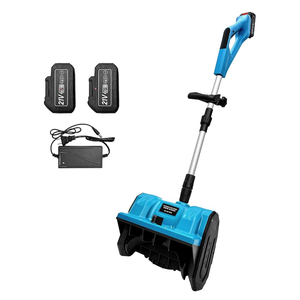 Souffleuse à neige sans fil pliable de qualité industrielle, aspirateur à batterie au lithium, moteur à balais, portable, petite, pour le déneigement des routes extérieures - Product Image 1