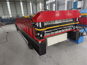 Machine de formage de rouleaux de tuiles ondulées automatiques à vente chaude pour tôles de toiture en acier coloré avec engrenage et moteur - Product Image 6