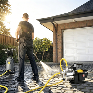Pompe à <span class=keywords><strong>eau</strong></span> <span class=keywords><strong>de</strong></span> jardin OEM personnalisable 1000W, 3500L/H, hauteur <span class=keywords><strong>de</strong></span> refoulement 44M, <span class=keywords><strong>aspiration</strong></span> 8M, en acier inoxydable, pour usage domestique et quotidien en jardin - Product Image 3