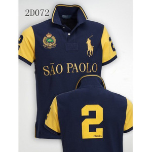 Camiseta Casual para Hombre, Ecológica, Bordada, de Punto, 100% Algodón, Manga Corta, Cuello Camisero, Talla Grande, Deportiva - Product Image 5