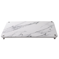 Tapis de séchage de vaisselle en terre de diatomée gris, super absorbant, écologique, antidérapant et personnalisable – Tapis et sous-plats de comptoir de cuisine