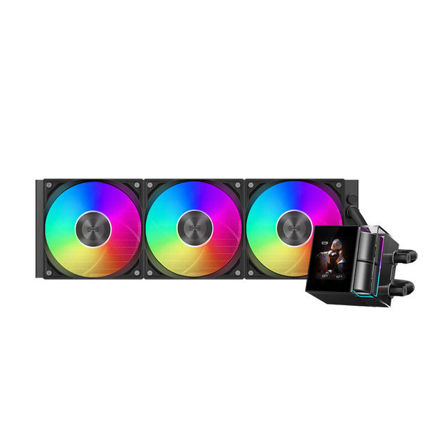 Cooler for DS360 ARGB All-in-One CPU Liquid Cooler 24-inch IPS LCD Display Fluid Bearing Copper-aluminum Bonding Heatsink