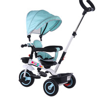 Tricycle OEM à poignée 3 en 1 bon marché pour enfants, 1 à 6 ans, poussette, vélo pour bébé, 3 roues de bonne qualité