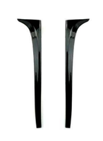 Kit de garnitures de spoiler latéral de pare-brise arrière en ABS noir brillant pour Golf 7 MK7 2013-2020