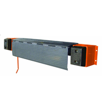 Rampe de chargement mobile pliable en aluminium pour chariot élévateur, rampe de déchargement de camion 5T, surface antidérapante, fonctionnement manuel, CE/ISO9001