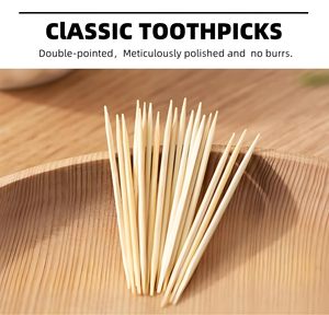 Palillos de bambú ecológicos naturales biodegradables compostables de grado alimenticio para restaurante/uso doméstico al por mayor a granel marca BOFA - Product Image 4