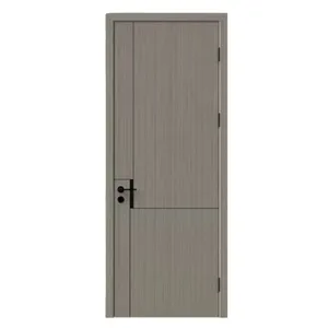 Porte <span class=keywords><strong>en</strong></span> <span class=keywords><strong>bois</strong></span> massif anti-feu de qualité supérieure, grain de <span class=keywords><strong>bois</strong></span> à transfert thermique, taille personnalisée pour <span class=keywords><strong>maison</strong></span> et villa - Product Image 4