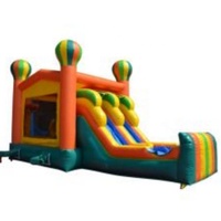 Nouveaux combos de toboggan gonflable de videur gonflable de ballon à air conçus pulls gonflables utilisés de partie à vendre