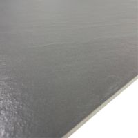 Carreau de porcelaine anti-dérapant gris de surface en ardoise de conception populaire 60x60 pour le carrelage de sol de salle de bain de bureau