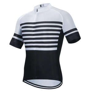 Maillot de cyclisme personnalisé par sublimation, séchage rapide, tissu respirant en maille, ourlet antidérapant, 3 poches arrière, logo personnalisé pour hommes et femmes, route - Product Image 1