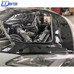 Kit de couvercle de baie de moteur en fibre de carbone pour garniture de baie de moteur Nissan R35 GTR - Product Image 3
