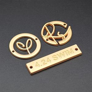 Accessori per borse <span class=keywords><strong>Hardware</strong></span> 3D in rilievo marchio etichetta Custom borsa logo piastra metallica per borsa borsa borsetta portafoglio - Product Image 3
