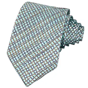 Hamocgia gravata de seda plissada, gravata de seda pura orgânica clássica 100% natural