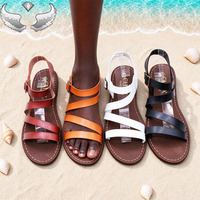 Sandales plates pour femmes de haute qualité, élégantes, durables et confortables, pour l'exportation, vente en gros, sandales légères pour femmes