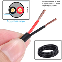 Cable Eléctrico Flexible RVV de Alta Calidad con Conductor de Cobre Estañado, Aislamiento XLPE y Revestimiento de PVC para Uso Industrial, Marino y de Construcción